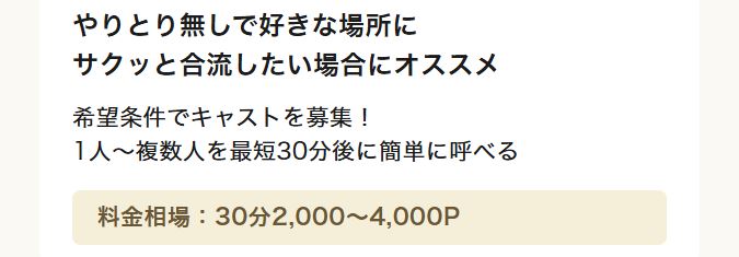 aima公式サイトに記載されている最短30分で合流できる利用手順