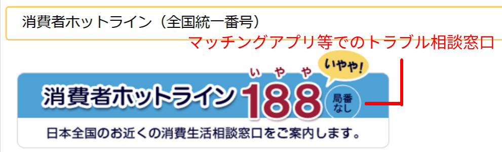 独立行政法人国民生活センターの公式サイト。マッチングアプリ等でのトラブル相談窓口